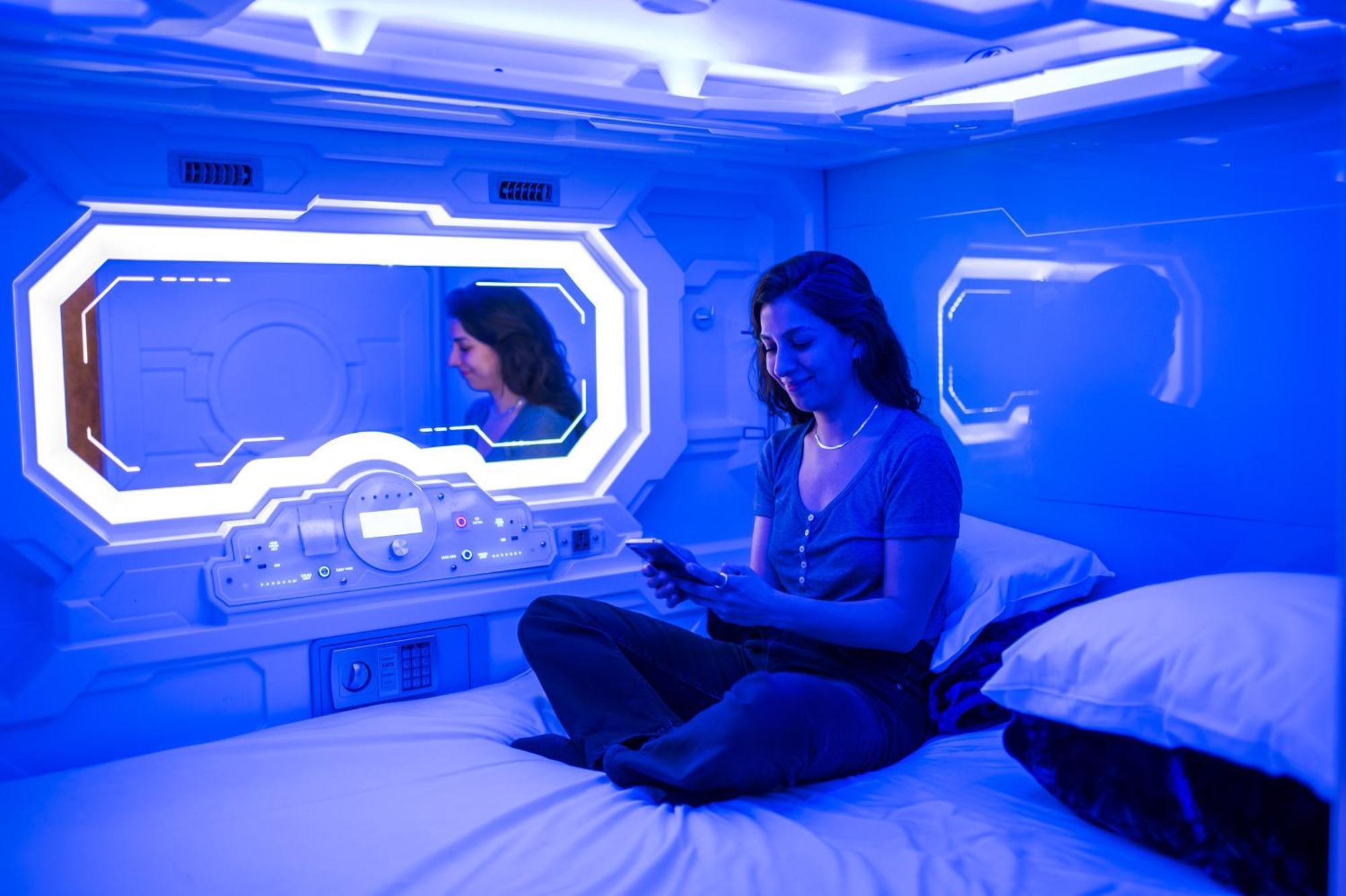Space Q Capsule Hotel Sydney Zewnętrze zdjęcie